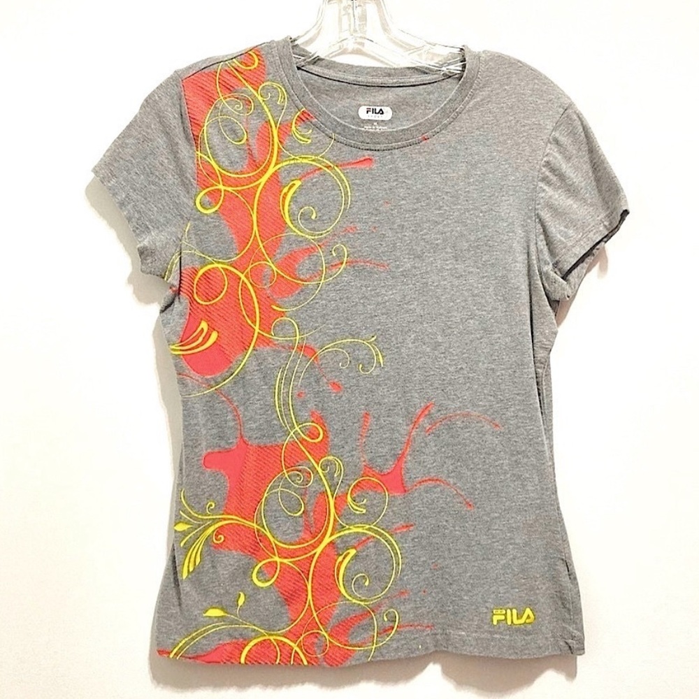 FILA Women’s Short Sleeves Gray Tee